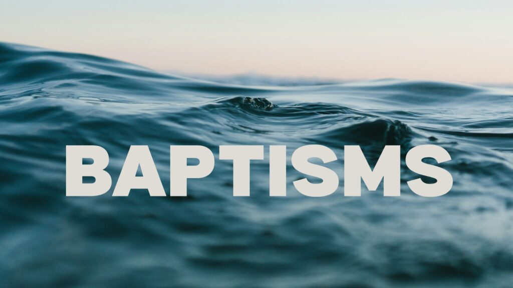 ARCHIE’S TESTIMONY & BAPTISM